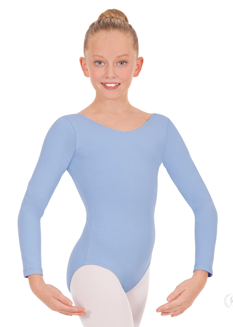 Eurotard Microfiber Youth Long Sleeve Leotard