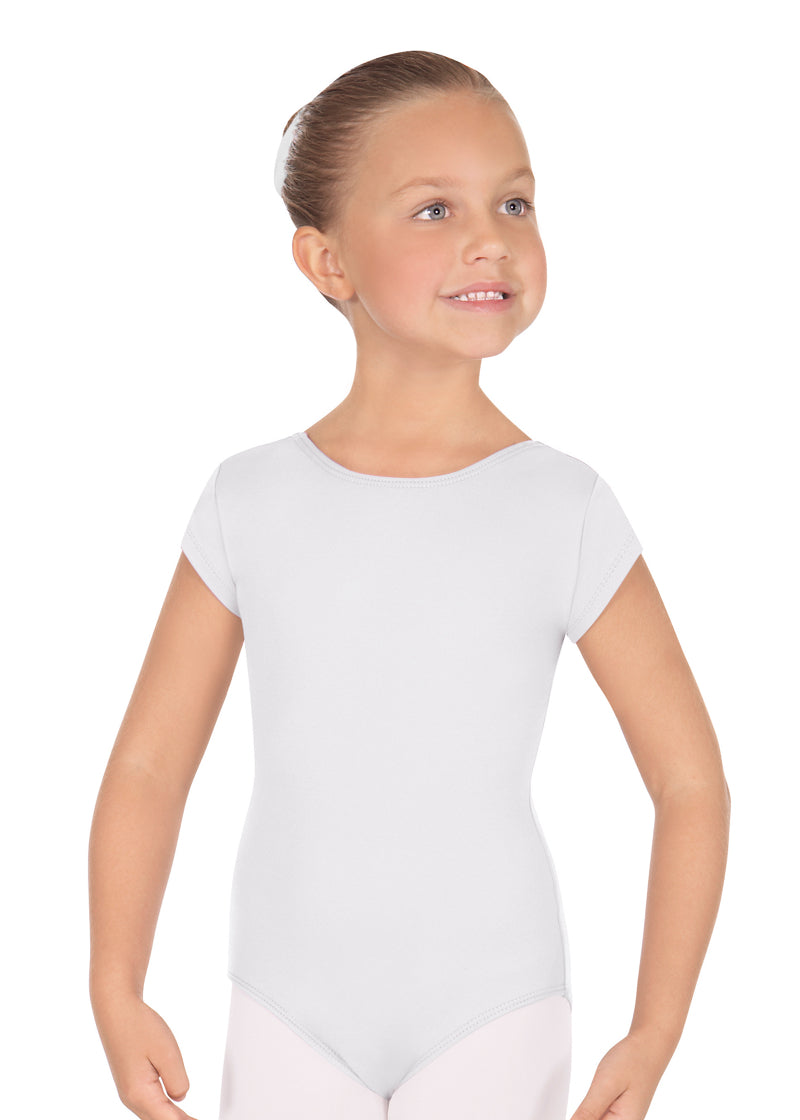 Eurotard Microfiber Youth Short Sleeve Leotard