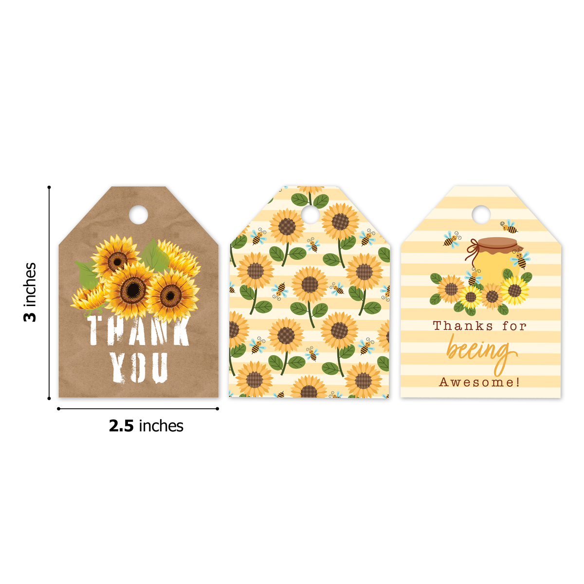 Floral Assortment Gift Tags