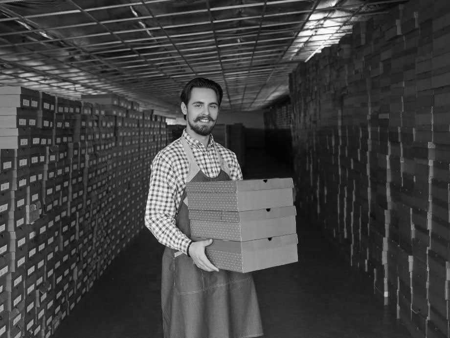 walkingover warehouse in Spain