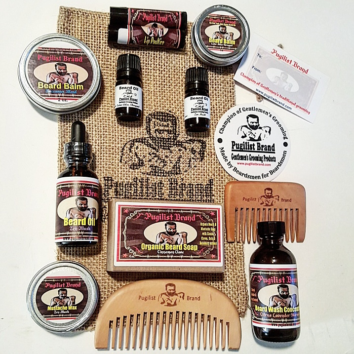 beard products kit