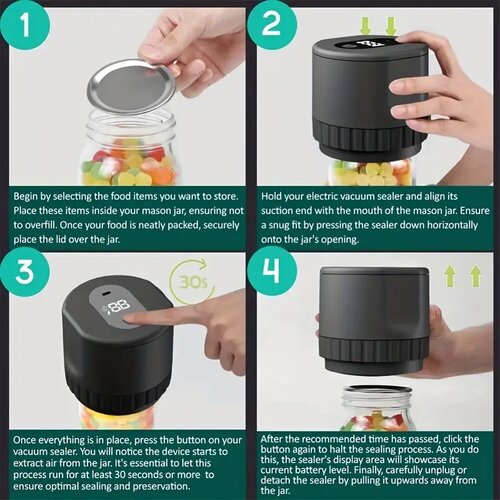 Jar lid sealer