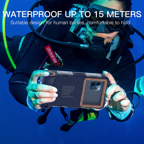 iPhone scuba diving case