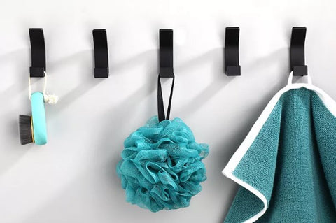 Modern dual towel rack