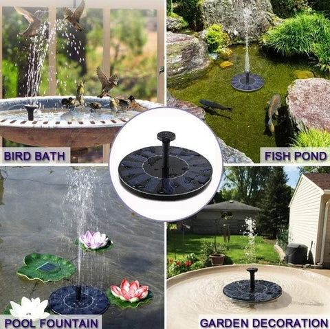 Eco-friendly outdoor fountain