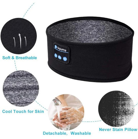 Sleep comfortably with Bluetooth headband