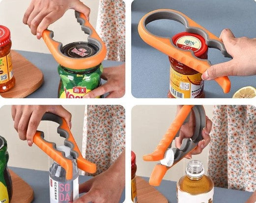 Heavy-duty jar opener