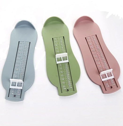 Baby shoe size chart ruler