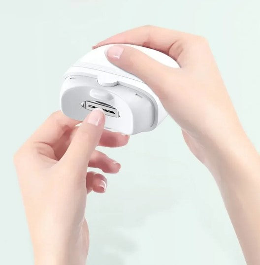 Handy nail-trimming device