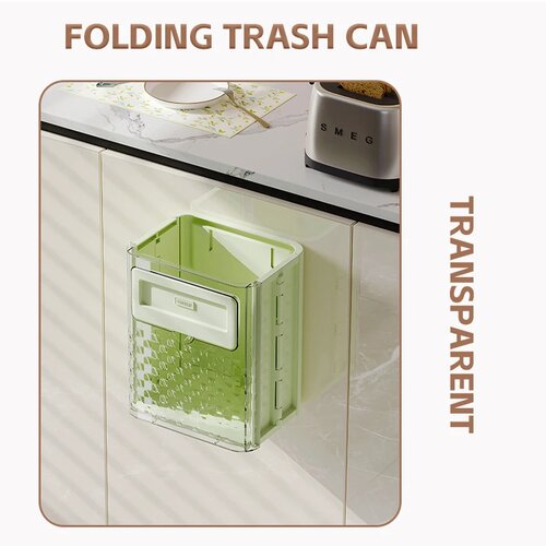 Efficient cabinet trash solution