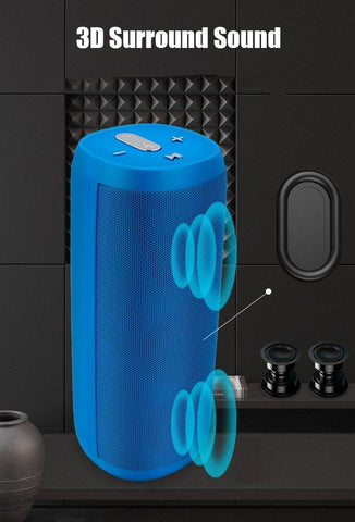 Portable Bluetooth Subwoofer Stereo Speakers