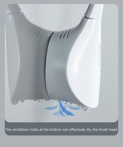 Unique design toilet cleaning tool