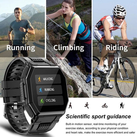 Bluetooth-enabled fitness watch