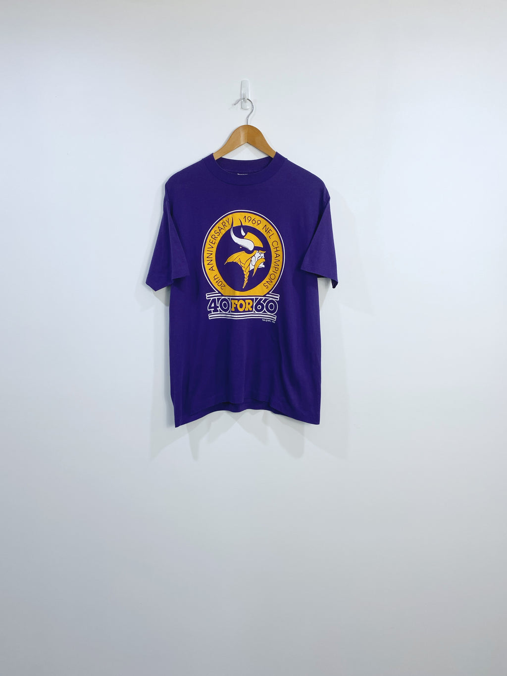 Vintage 1994 Minnesota Vikings T-Shirt Size Medium