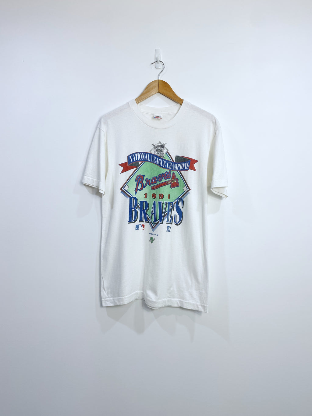 Atlanta Braves: 1991 National League Champions Tee (S/M