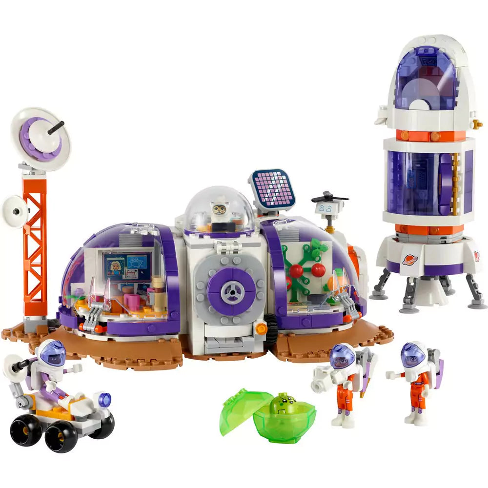 LEGO Friends Baza spatiala si racheta pe Marte 42605, 981 piese - 1 | YEO
