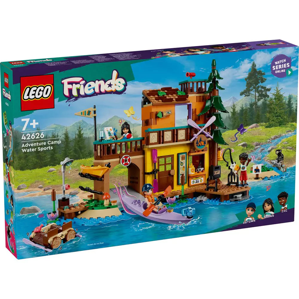 LEGO Friends -  Sporturi nautice în tabara de aventuri 42626, 628 piese
