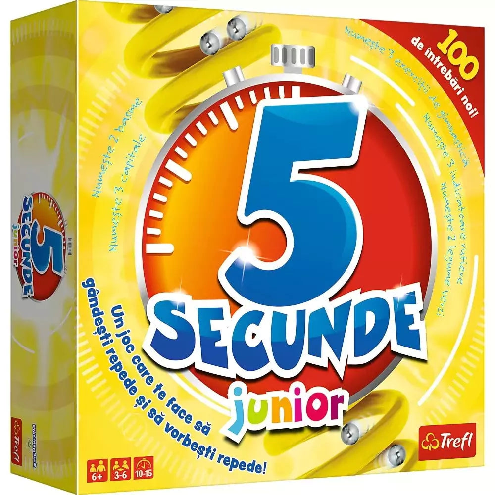 5 Secunde Junior, joc de societate în limba română