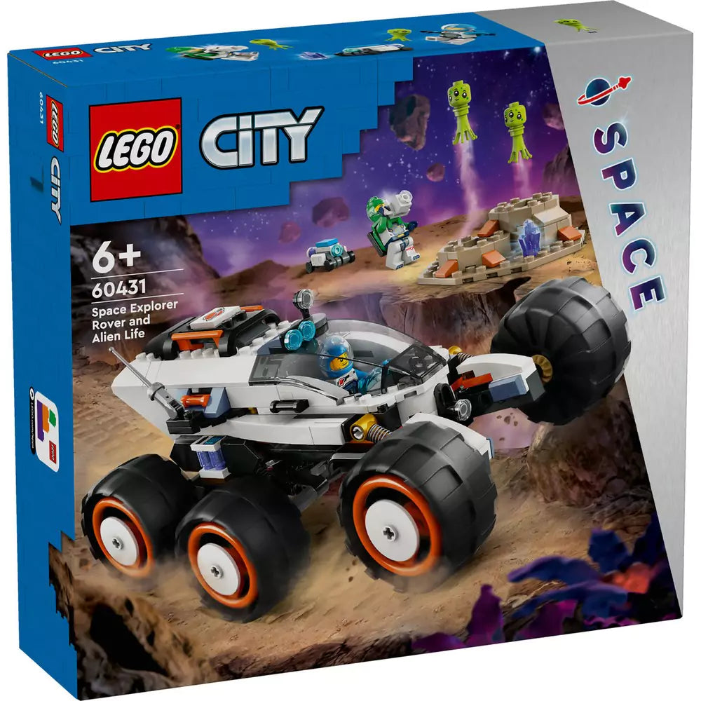 LEGO City Rover de explorare si viata extraterestra 60431, 311 piese