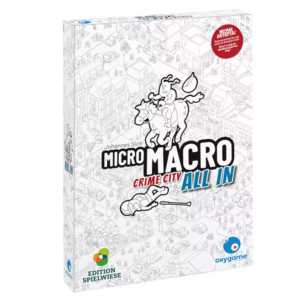 MicroMacro: Crime City: All In, joc de societate în limba română