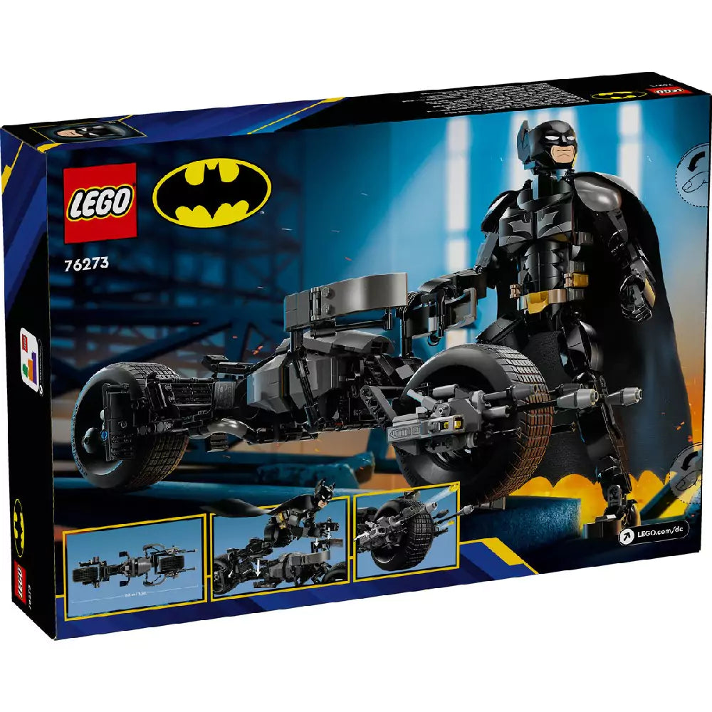 LEGO DC Super Heroes  Figurina de constructie Batman si motocicleta Bat-Pod 76273, 713 piese - 1 | YEO