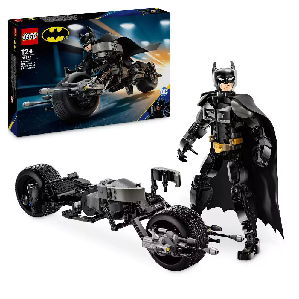 LEGO DC Super Heroes  Figurina de constructie Batman si motocicleta Bat-Pod 76273, 713 piese - 2 | YEO