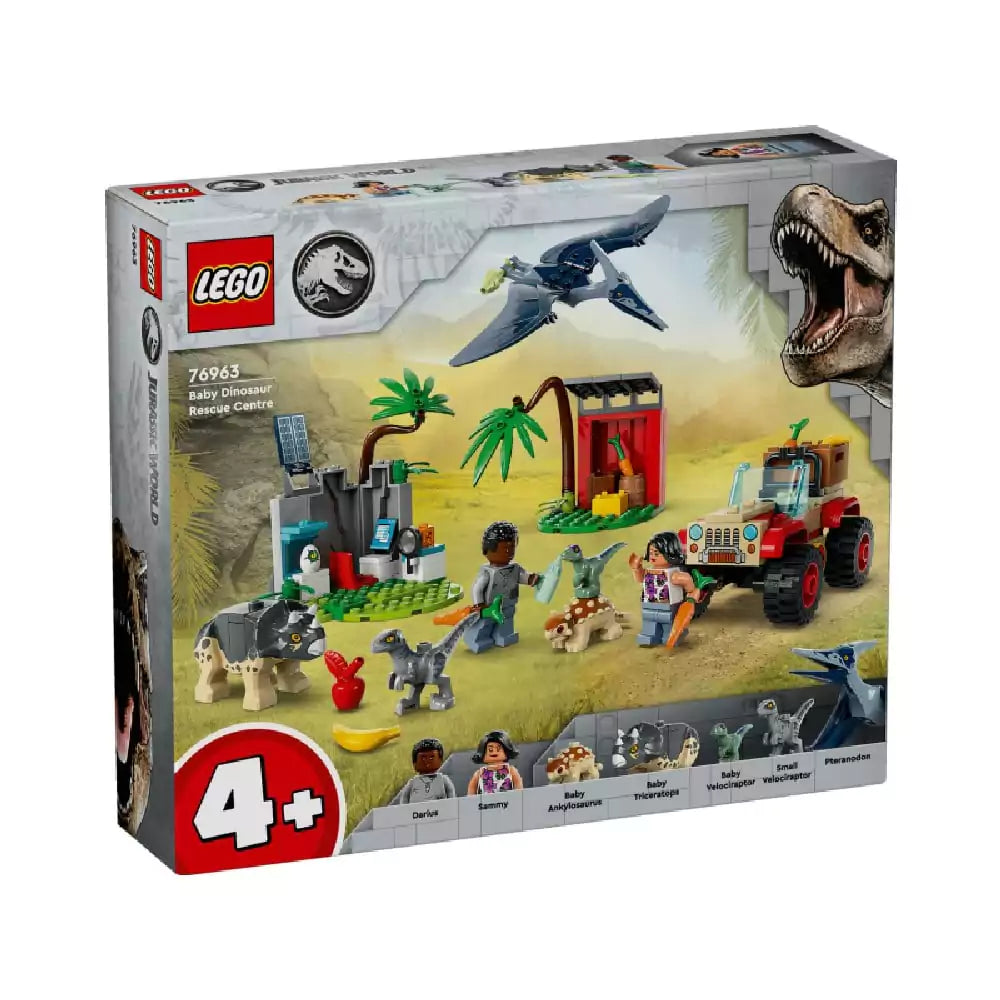 LEGO Jurassic World -  Centrul de salvare al puilor de dinozaur 76963, 139 piese