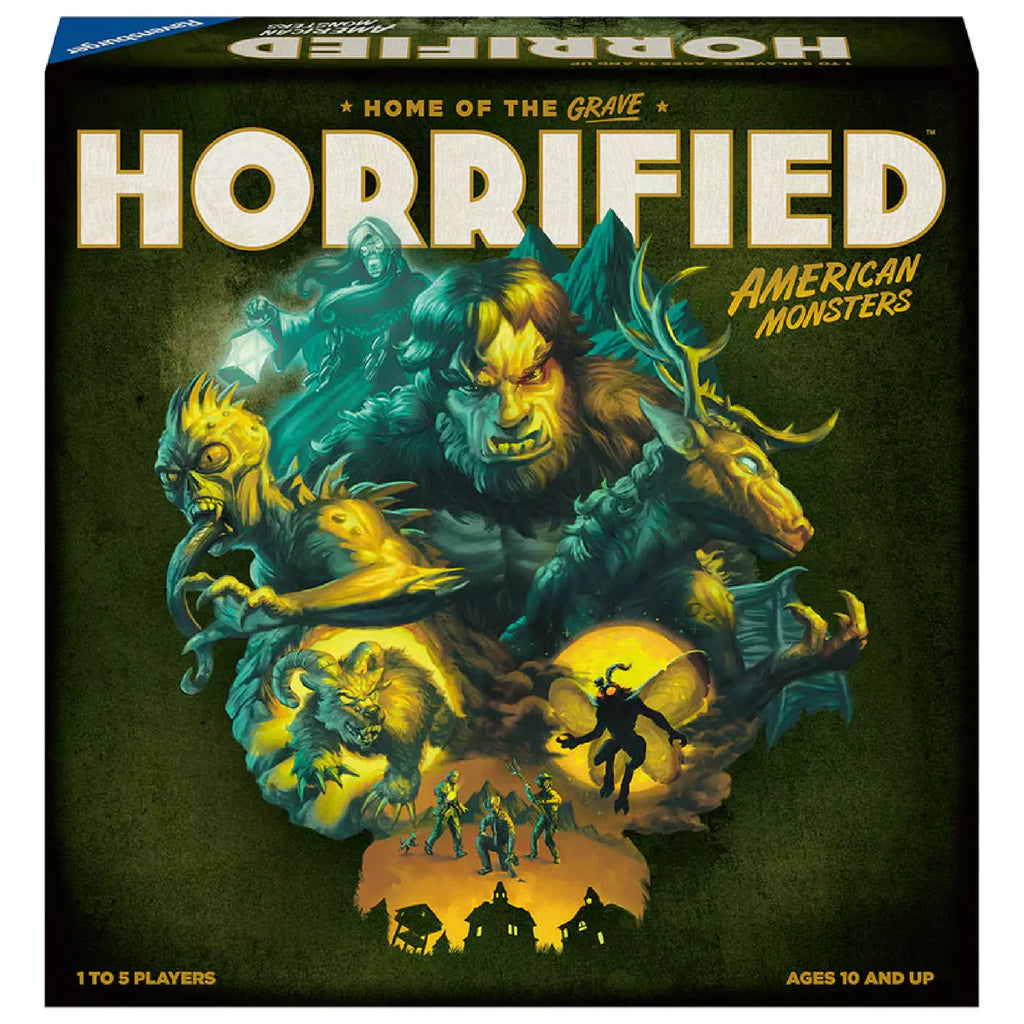 Horrified: American Monsters joc de societate în limba engleză