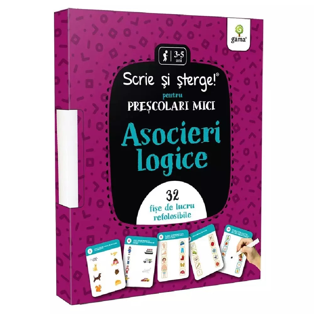 Asocieri logice-Scrie și șterge!