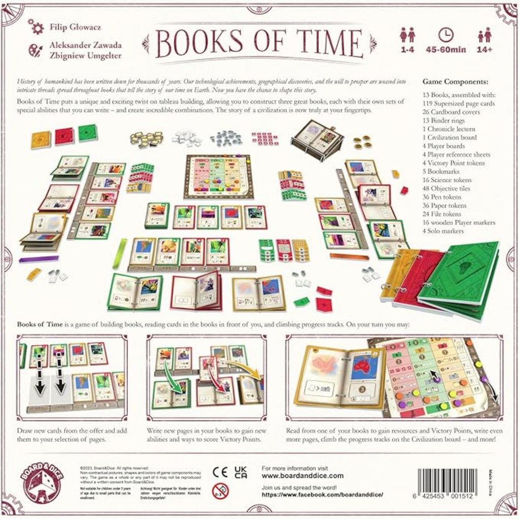Books of Time joc de societate în limba engleză - 2 | YEO