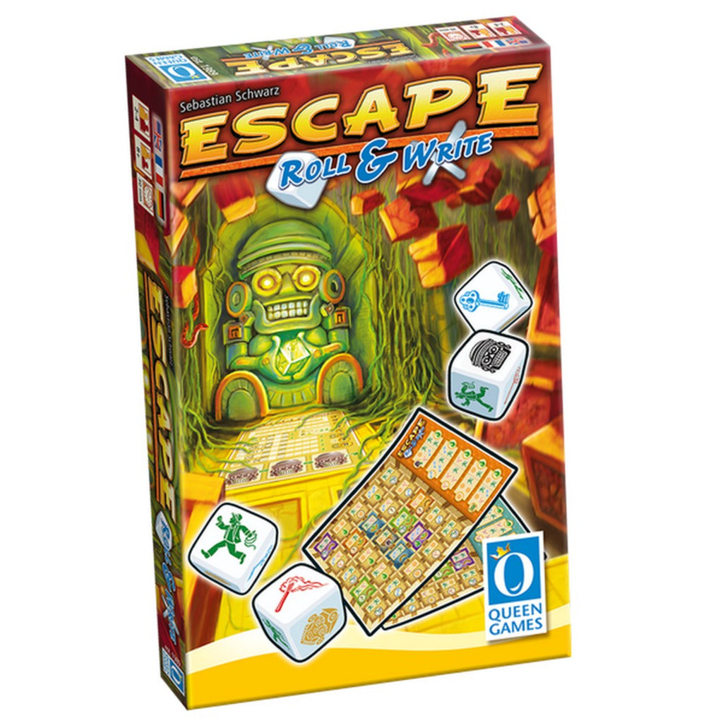Escape Roll & Write joc de societate în limba engleză