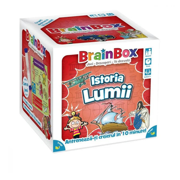 Brainbox: Istoria lumii joc de societate în limba română