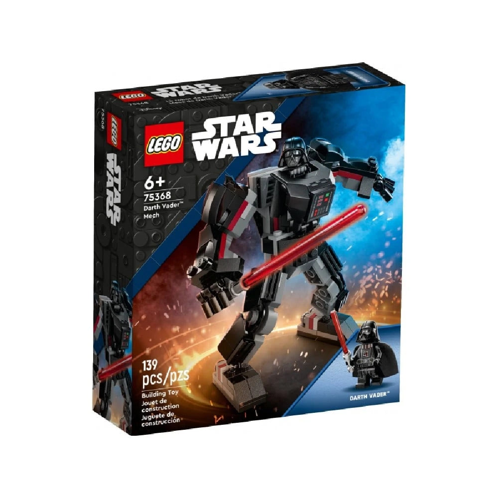 LEGO Star Wars -  Robot Darth Vader 75368, 139 piese