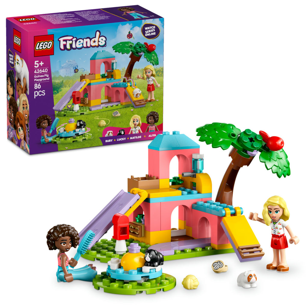 LEGO Friends -  Teren de joaca pentru porcusori de Guineea 42640, 86 piese - 2 | YEO
