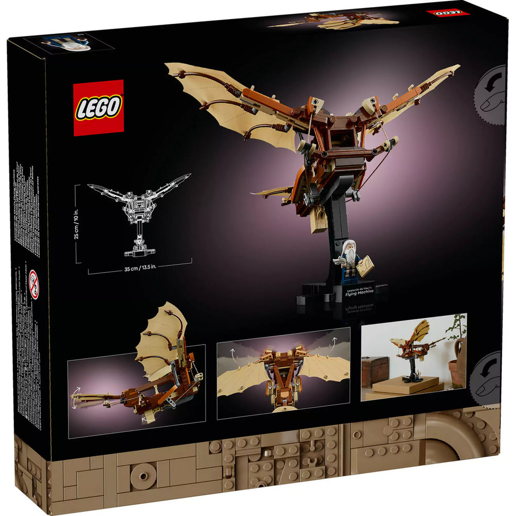 LEGO Icons (Creator Expert) Masina zburatoare a lui Leonardo da Vinci 10363, 493 piese - 2 | YEO