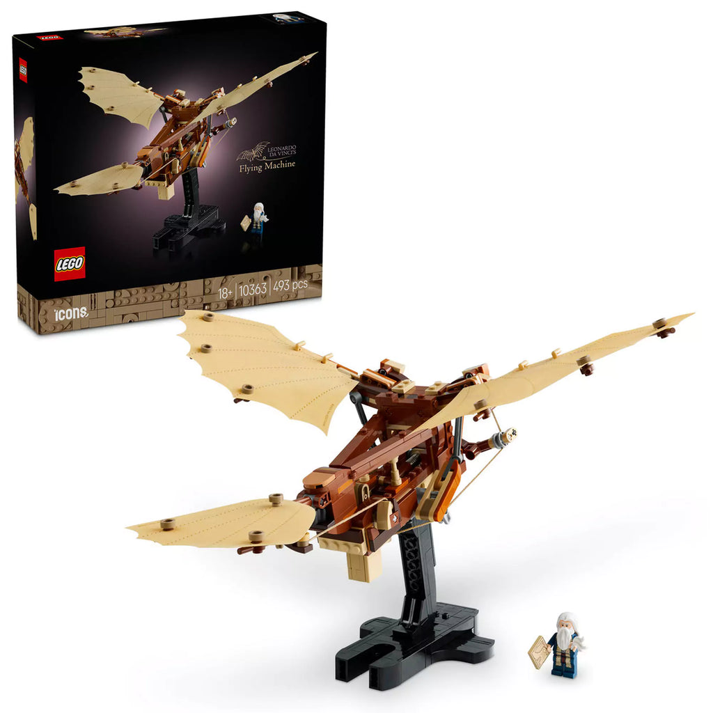 LEGO Icons (Creator Expert) Masina zburatoare a lui Leonardo da Vinci 10363, 493 piese - 1 | YEO