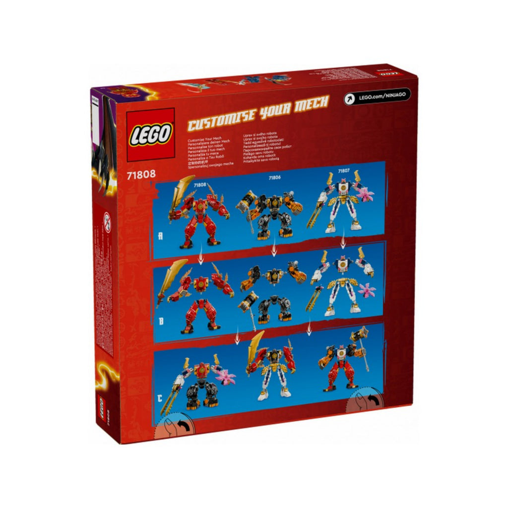 LEGO NINJAGO: Robotul de foc al lui Kai 71808, 322 piese - 2 | YEO