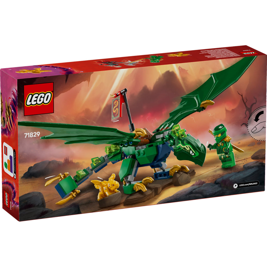 LEGO Ninjago -  Dragonul de Padure al lui Lloyd 71829, 128 piese - 2 | YEO