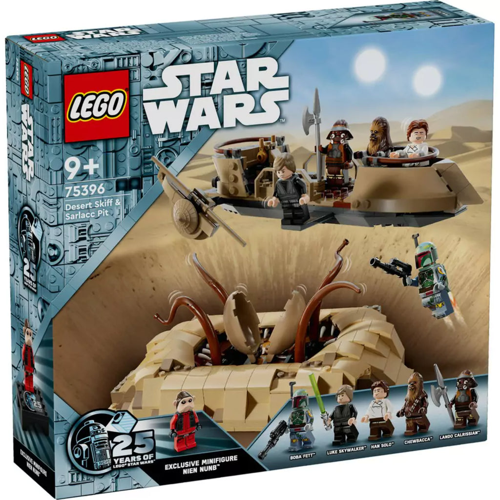 LEGO Star Wars: Schif de desert si Groapa lui Sarlacc 75396, 558 piese