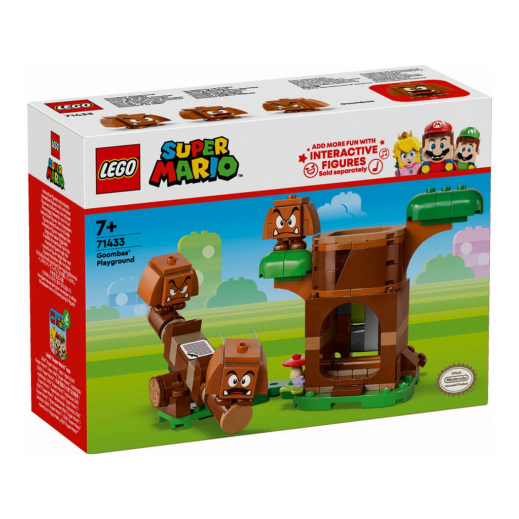 LEGO Super Mario: Teren de joacă pentru Goomba 71433, 173 piese