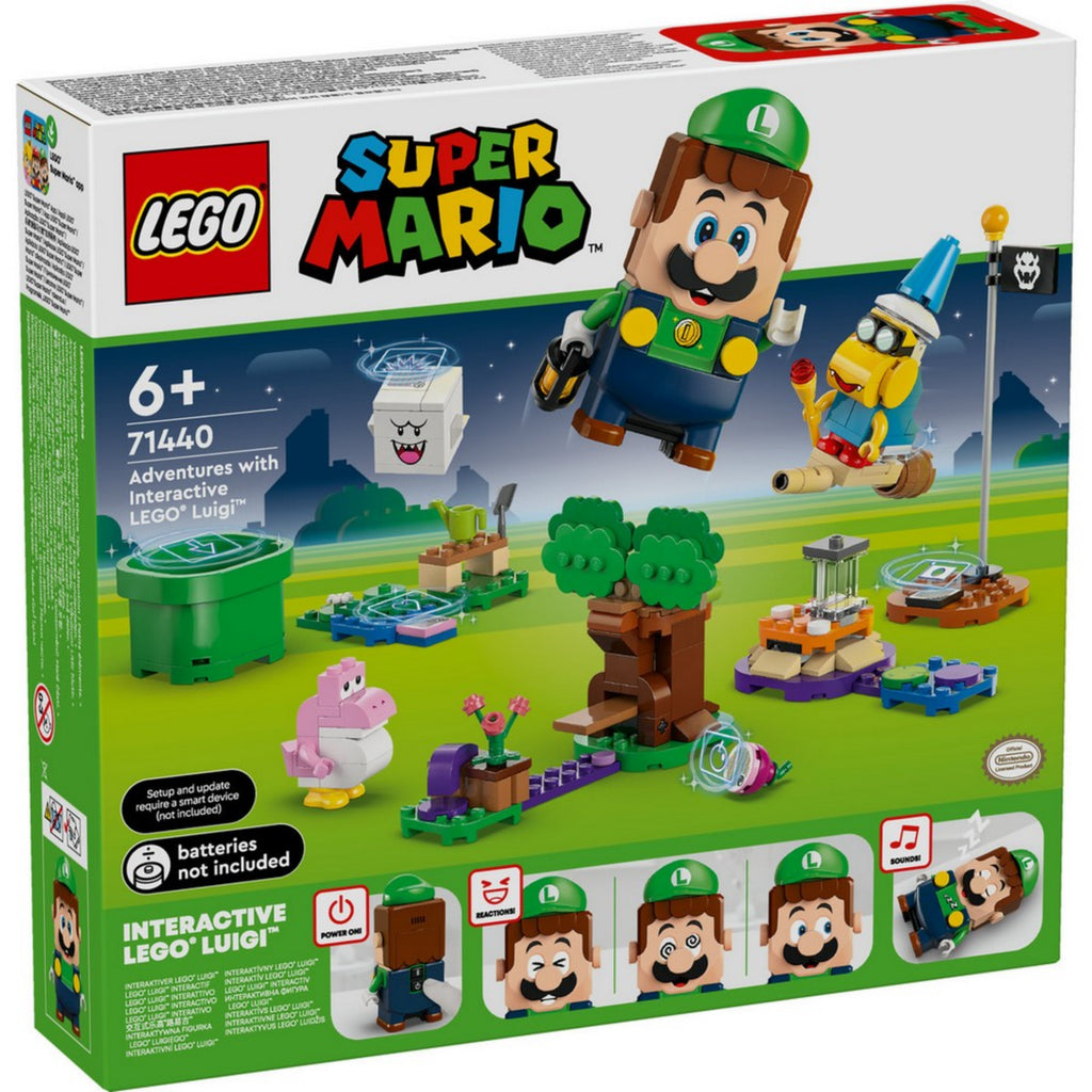 LEGO Super Mario: Aventuri cu LEGO Luig interactiv 71440, 210 piese