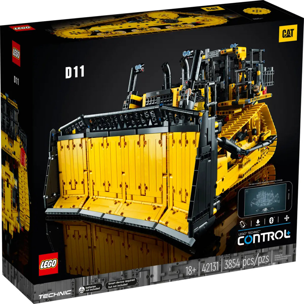 LEGO Technic: Buldozer Cat D11T 42131, 3854 piese