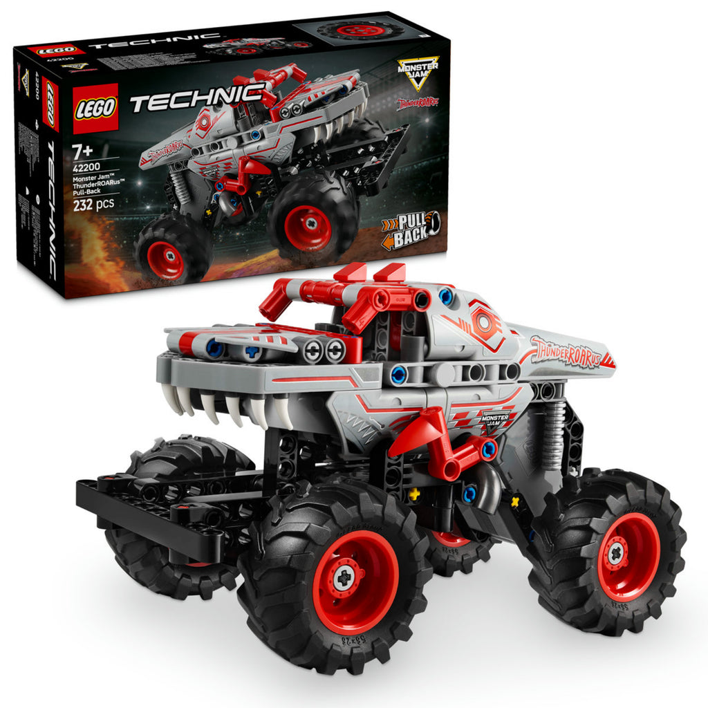LEGO Technic Monster Jam ThunderROARus Pull-Back 42200, 232 piese - 1 | YEO