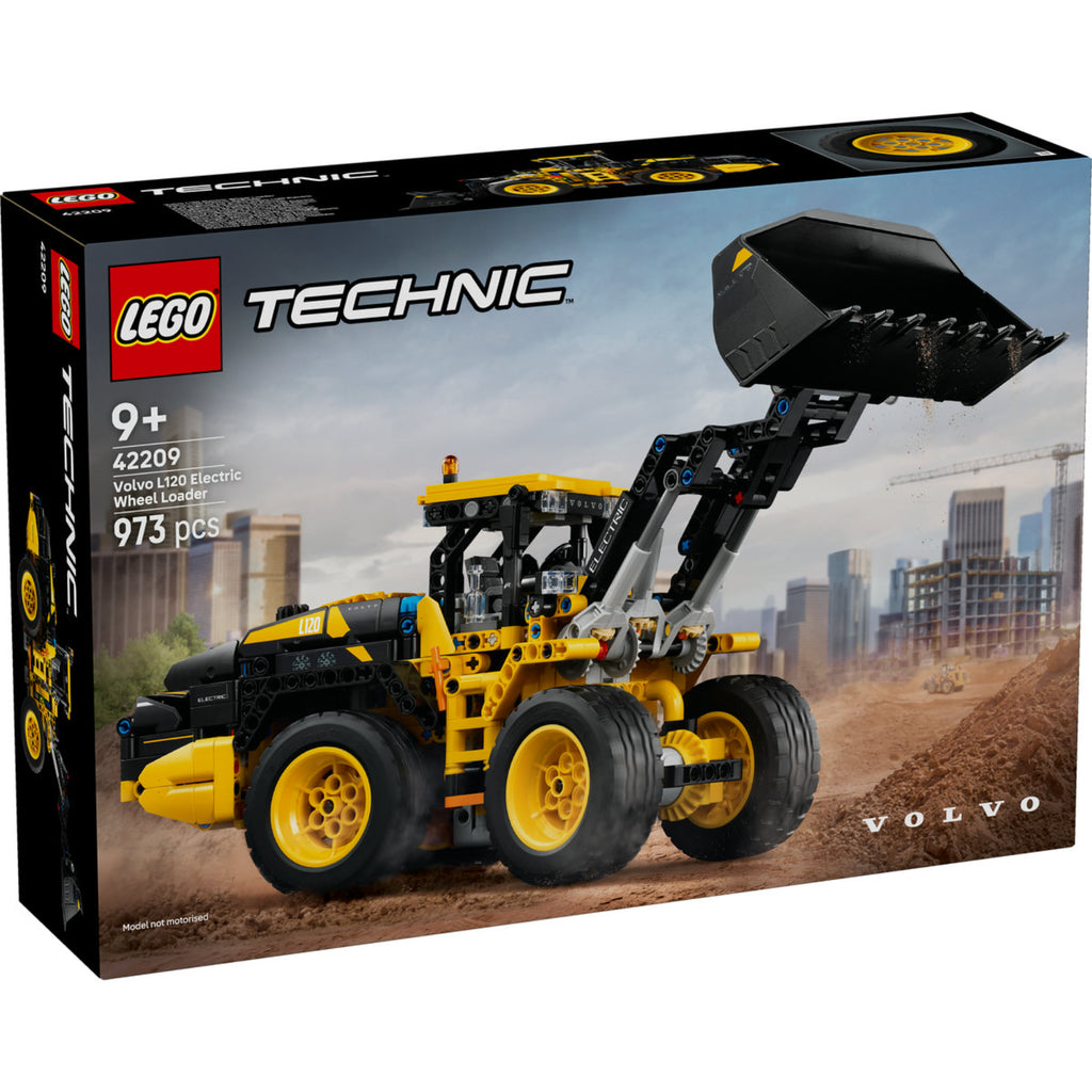 LEGO Technic: Încărcător frontal Volvo L120 Electric 42209, 973 piese