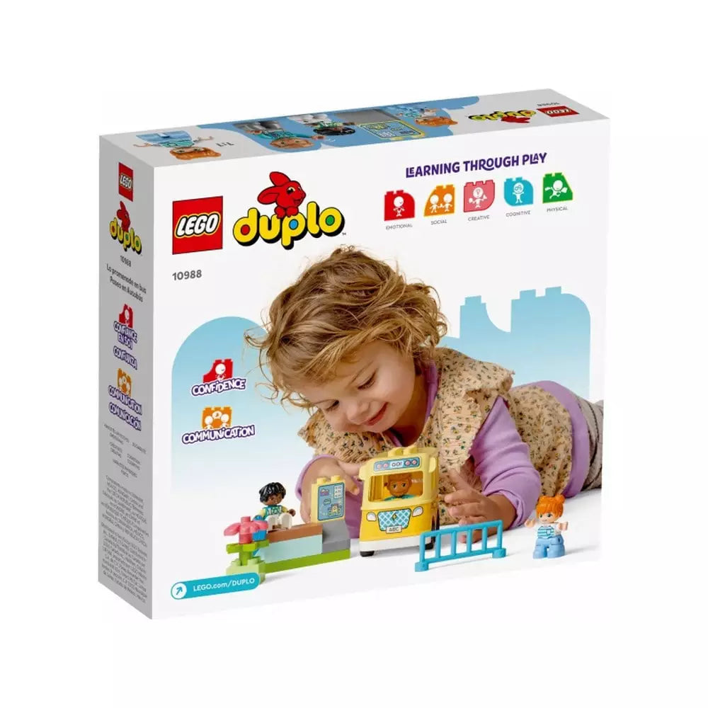 LEGO DUPLO Calatoria cu autobuzul 10988, 16 piese