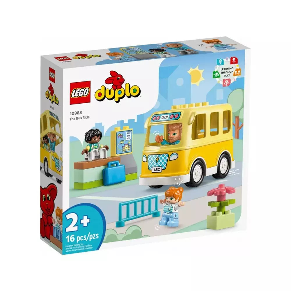 LEGO DUPLO Calatoria cu autobuzul 10988, 16 piese - 1 | YEO
