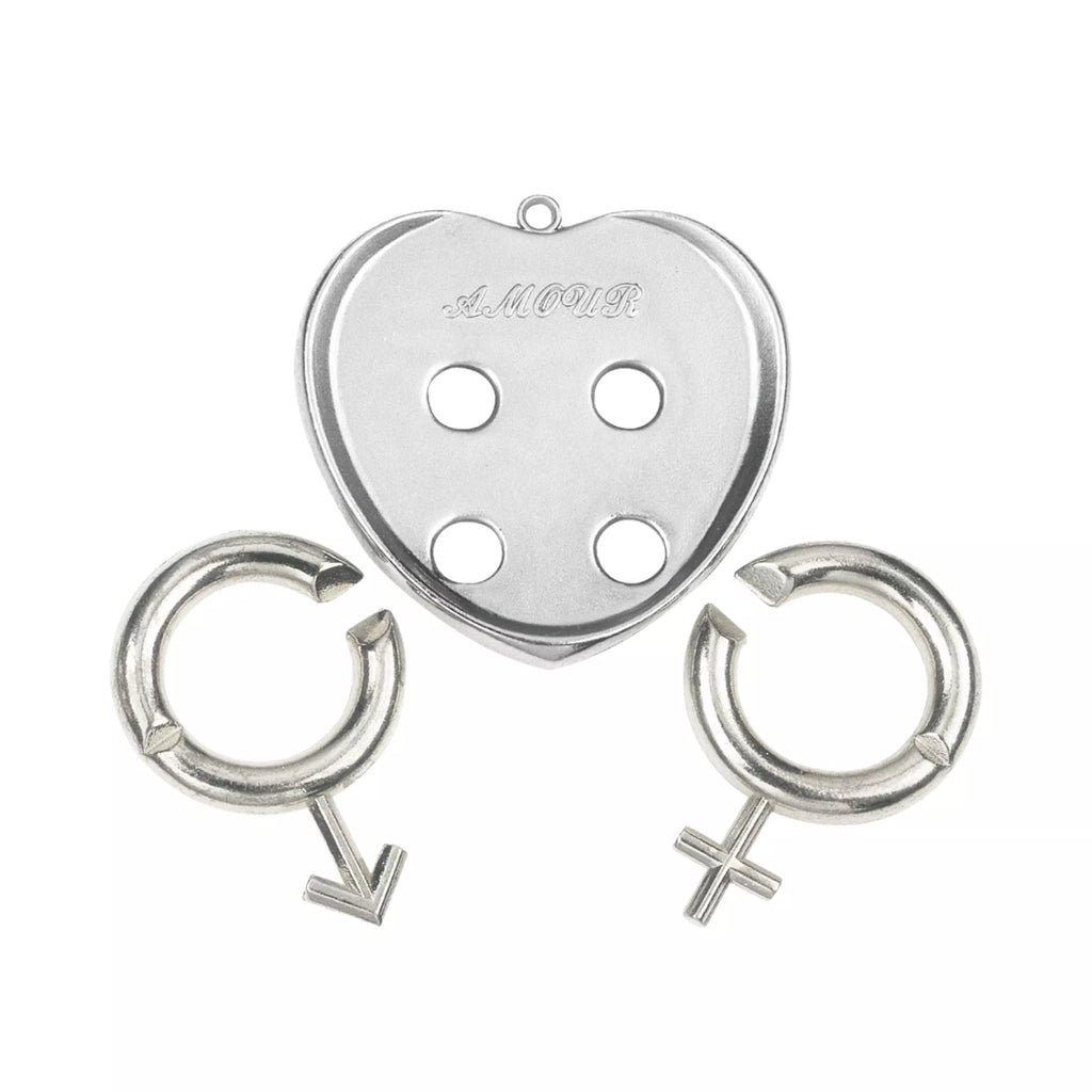 Mini Huzzle Amour Silver - 2 | YEO