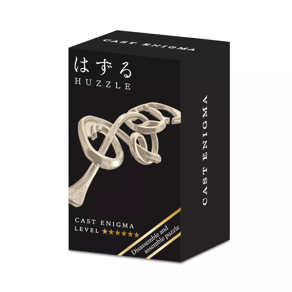Mini Huzzle Enigma Silver