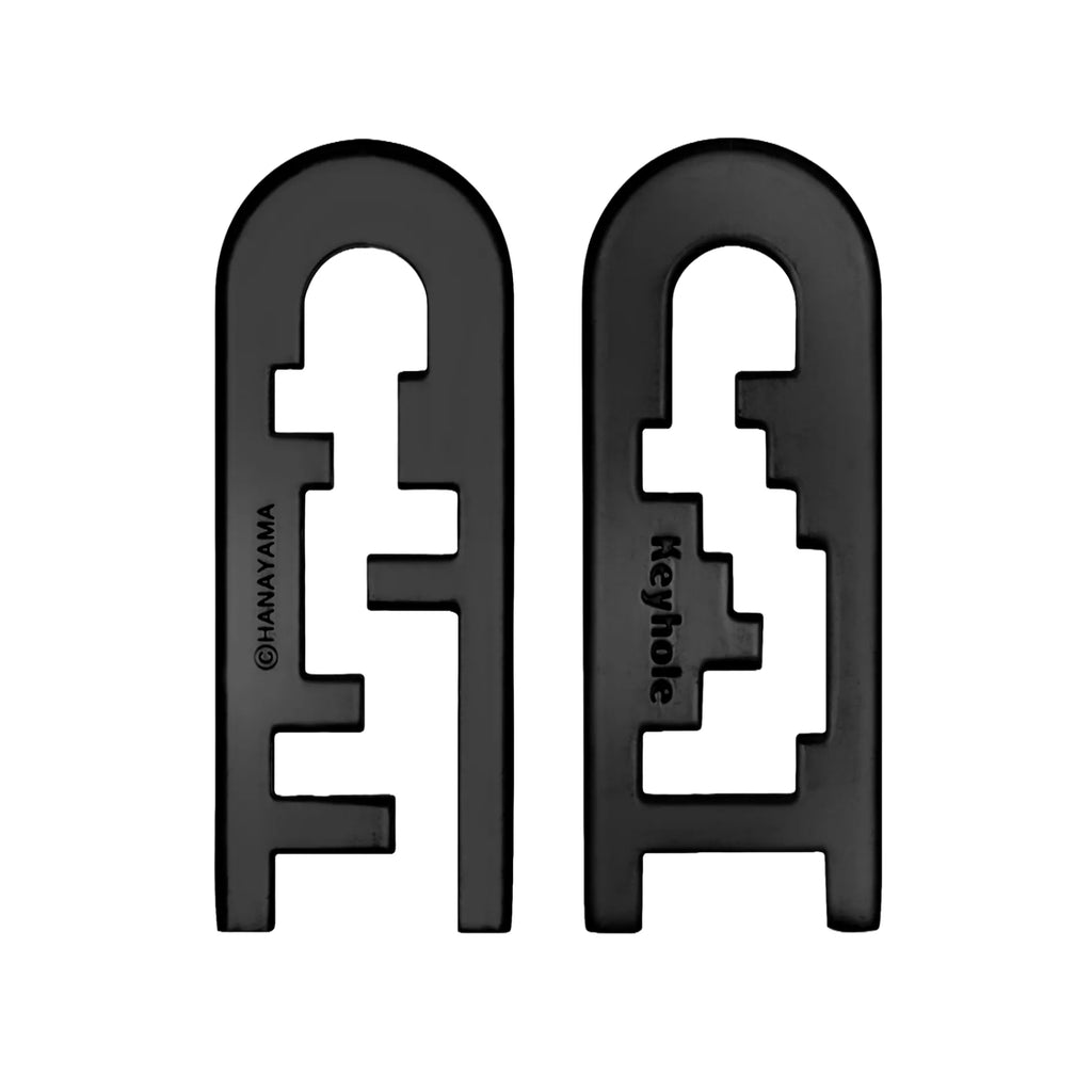 Mini Huzzle Keyhole Black - 2 | YEO
