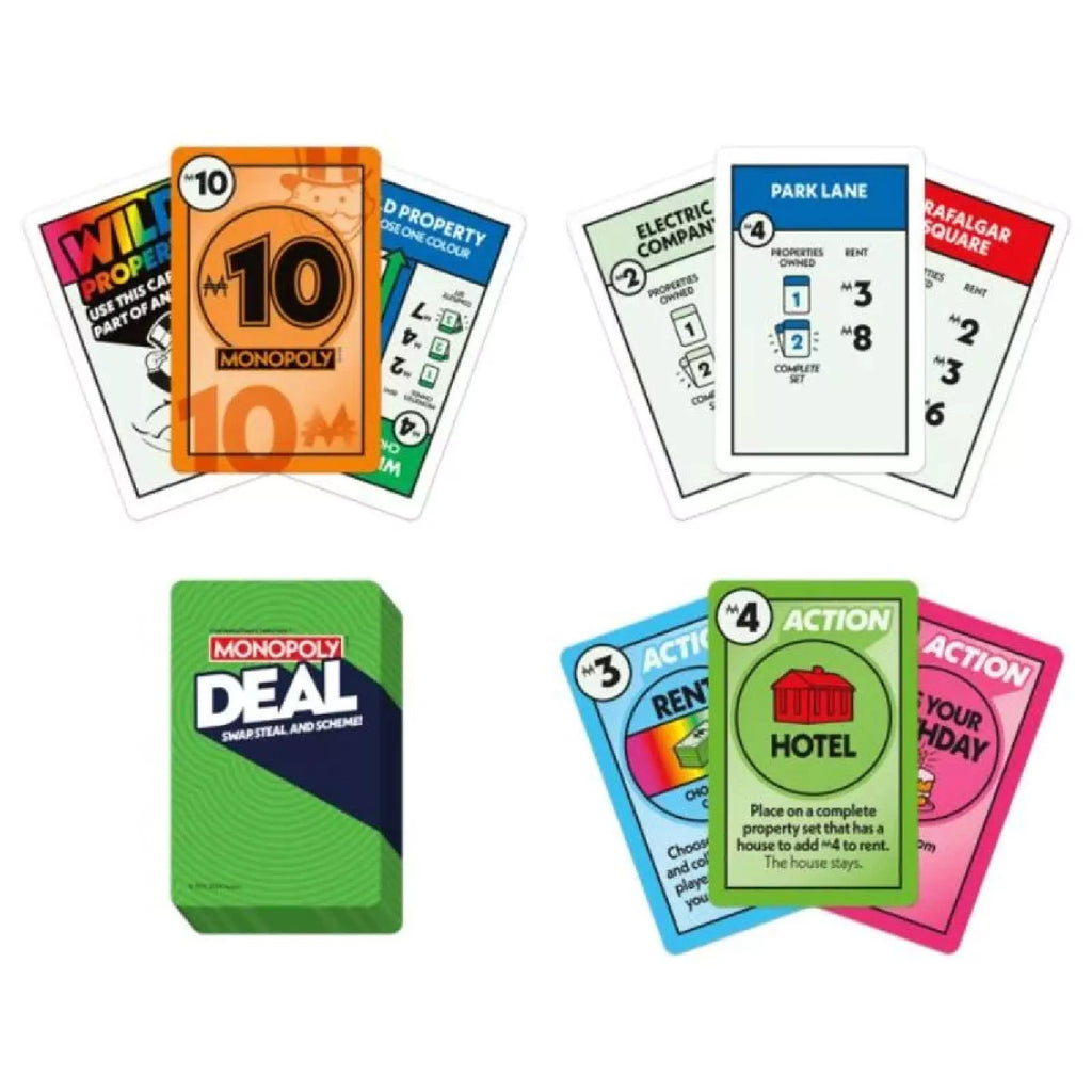 Monopoly Deal joc de societate în limba engleză - 1 | YEO